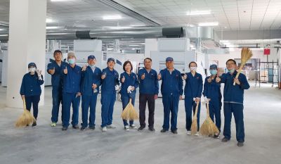 华源集团组织节假日干部活动 冲刺助力新项目开工